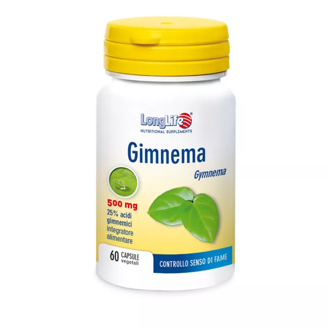 Gimnema 500mg LongLife 60 Capsules V&eacute;g&eacute;tariennes