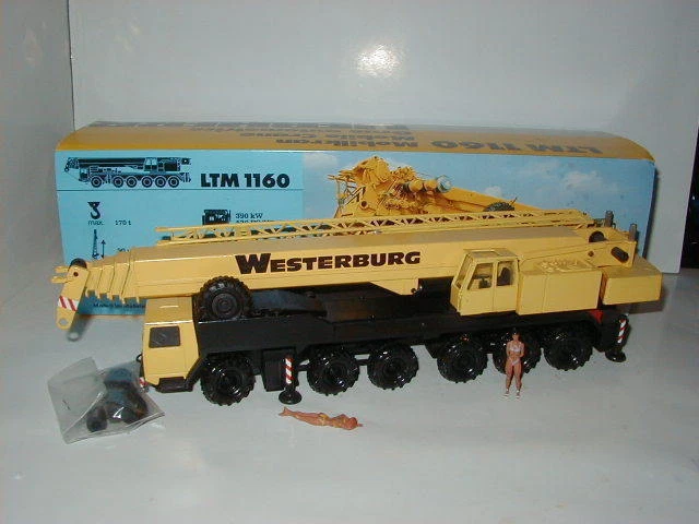 Grue Liebherr LTM 1300-6.1 Conrad 1/50 - Autokran Stampede - édition Limitée - OVP