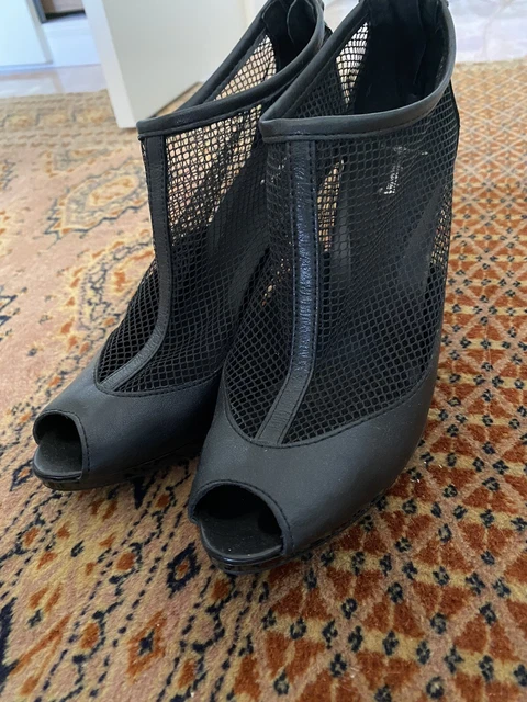 SCARPE NERE STRADIVARIUS A Rete Tacco Alto E Plateau Numero 40 EUR 27 00 PicClick IT