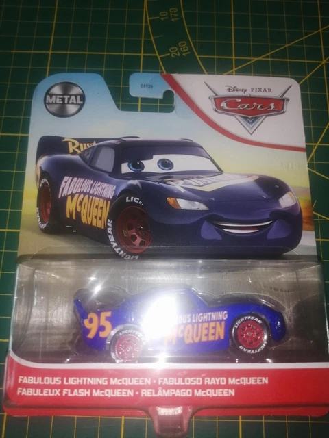 DISNEY PIXAR Voiture métal Mattel Cars Disney flash fabulous lightning mcqueen