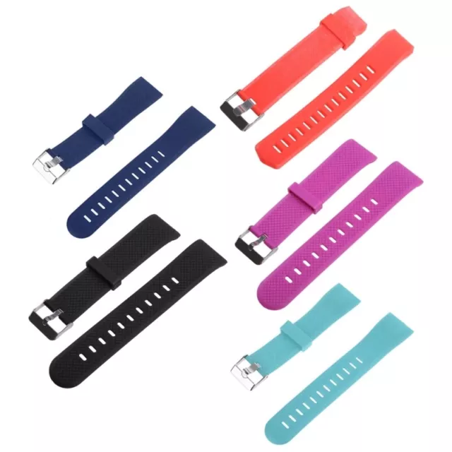 Wrist Band Strap Replacement Silicone Watchband Bracelet for 116 Plus Smartwatch