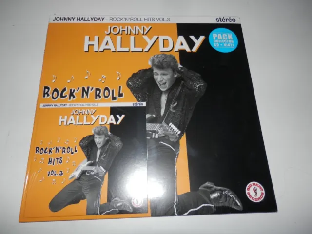 Made in rock'n'roll vinyle couleur jaune titre inédit un cri de Johnny  Hallyday, 33T chez fanfan - Ref:126804134