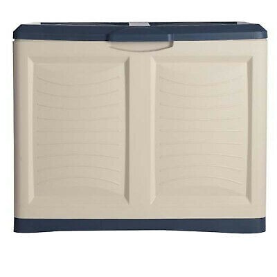 BAMA Bama Baule Mettitutto Box Contenitore Legna Giochi Attrezzi Interno Esterno Blu 