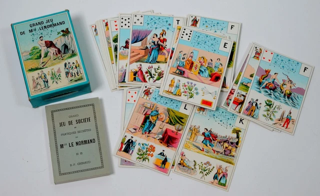 Grand Jeu De Mlle Lenormand B.P. Grimaud – Tarot Divinatoire Fin XIXème