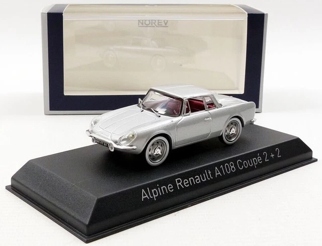 Miniature Alpine A108 Verem 1/43 – Rouge Toit Noir, Boîte D'origine
