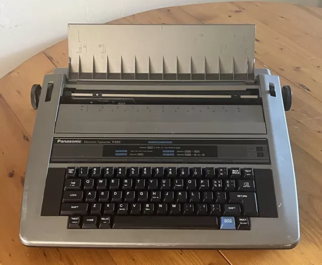 Panasonic Electric Typewriter Model KX-R320 + Instructions