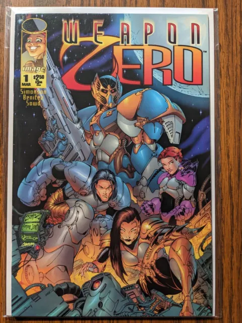 Weapon Zero Vol 2 #1 March 1995 Image Comics