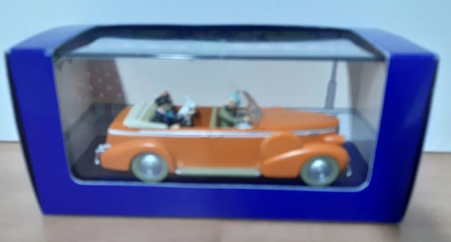 Voiture Miniature Atlas 1/43 - Taxi Panhard De Tintin (Coke En Stock) - Neuf Dans Son Emballage