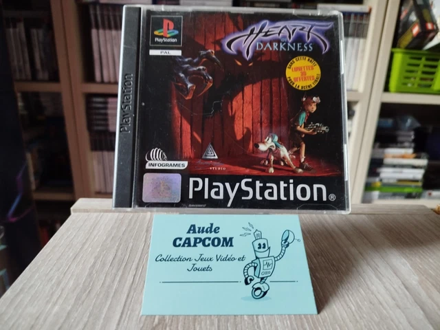 JEU HEART OF Darkness sur PS1 complet avec Lunettes 3D