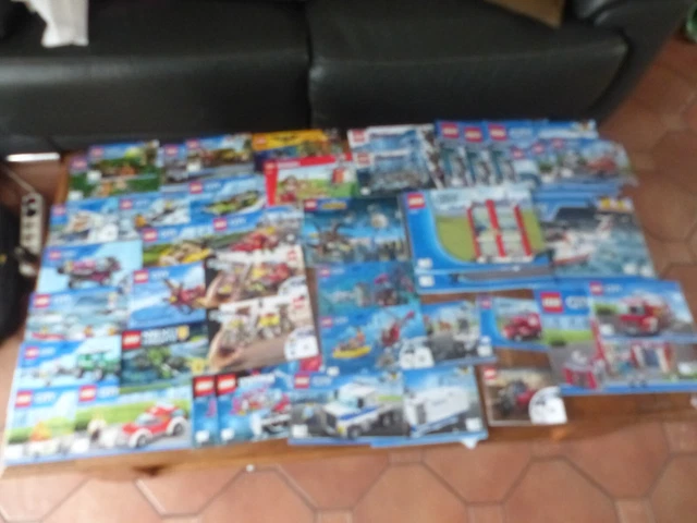 Lego : Lot de 45 notice  city et autres