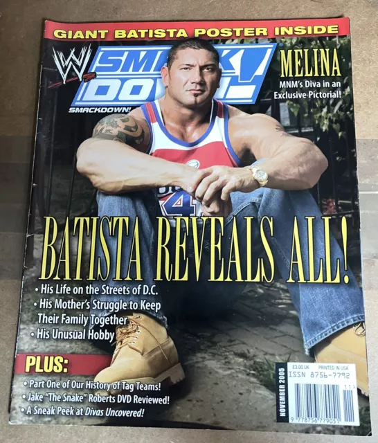 WWE Smackdown! Magazine November 2005 - Batista  (no poster)