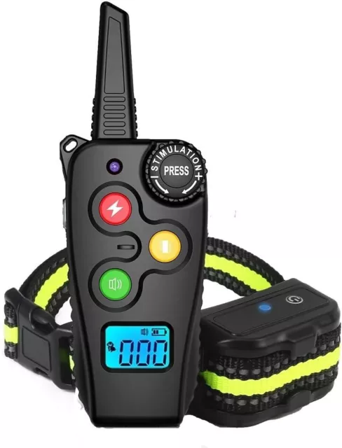 Cooligg Dog Training Collar-Shock Collar with Remote-1000' Range