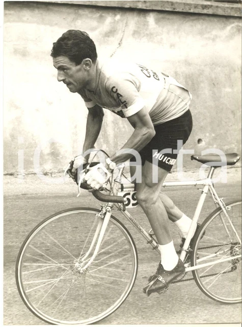 Photo Vintage Giro D'Italia 1959 – Baldini, Tirage Presse 24x30 Cm (original)