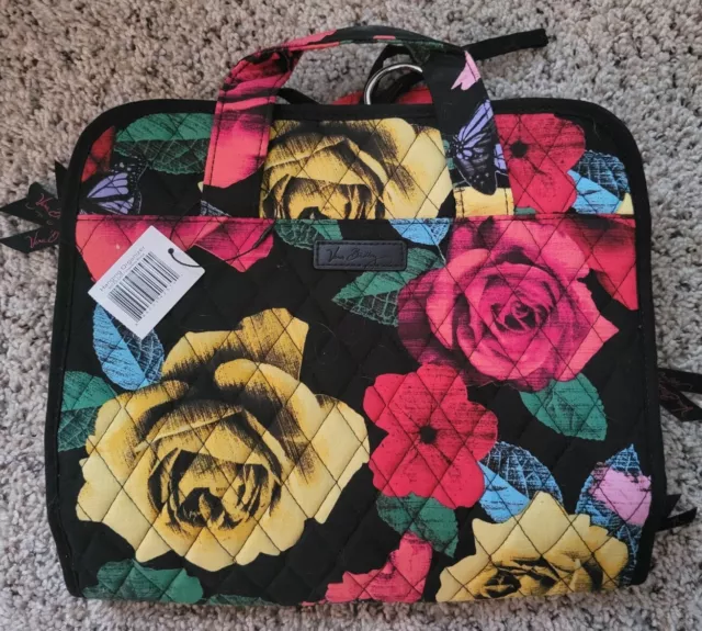 Vera Bradley Havana Rose Hanging Travel Organizer