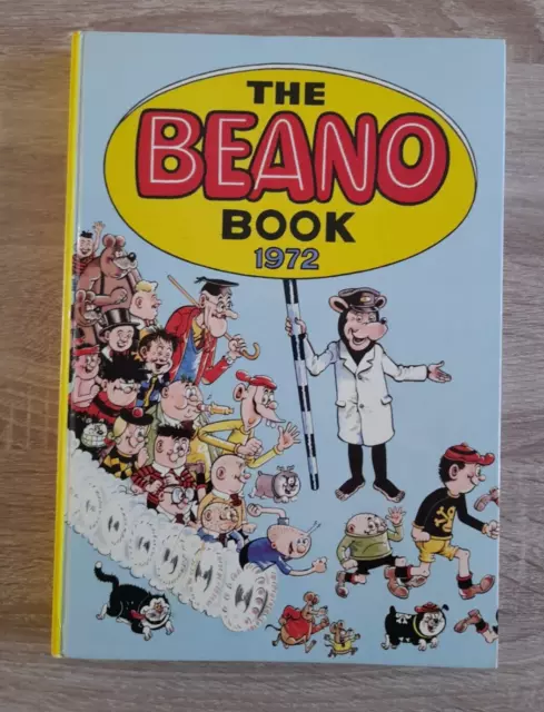 The Beano Book 1972 Vintage UK Comic Hardback Annual