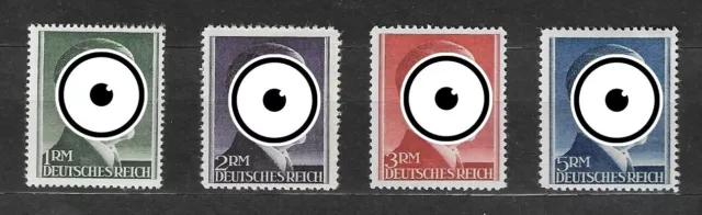 1941 Deutsches Reich Mi. 799-802 Einzelmarken A/B postfrisch ** zur Auswahl