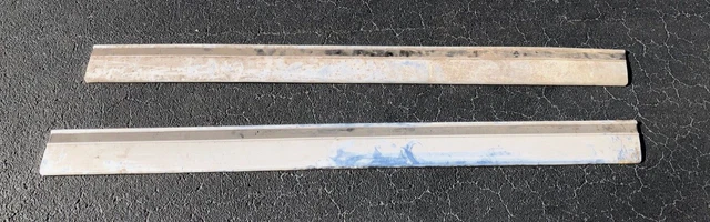 1973 1974 Chevy Monte Carlo lower door molding set OEM