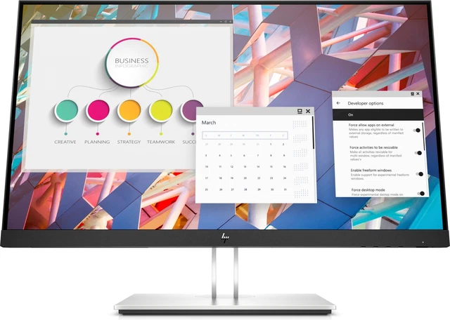 HP E-Series E24 G4 60,5 cm (23.8 Zoll) 1920 x 1080 Pixel Full HD LCD Schwarz