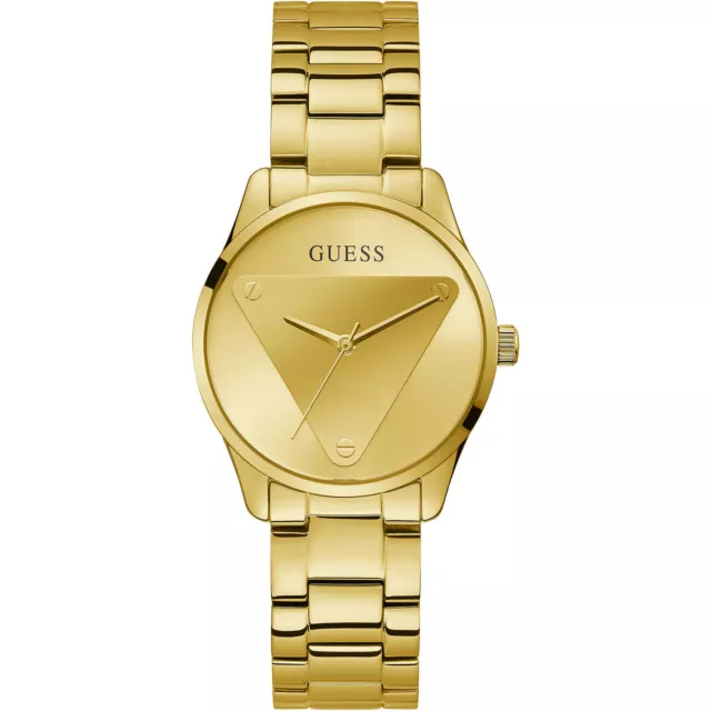 Orologio Donna GUESS EMBLEM GW0485L1 Bracciale Acciaio Gold Dorato