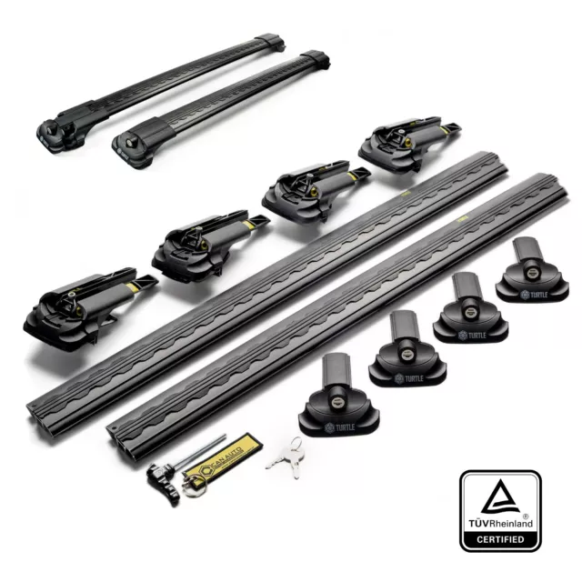 Barre Tettuccio Per Ford Kuga 2013 - 2019 Metallo Alluminio Rack 4x4  Accessori