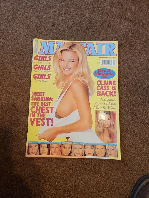 Mayfair Magazine Volume 33 Number 2 Mens Vintage Adult Glamour