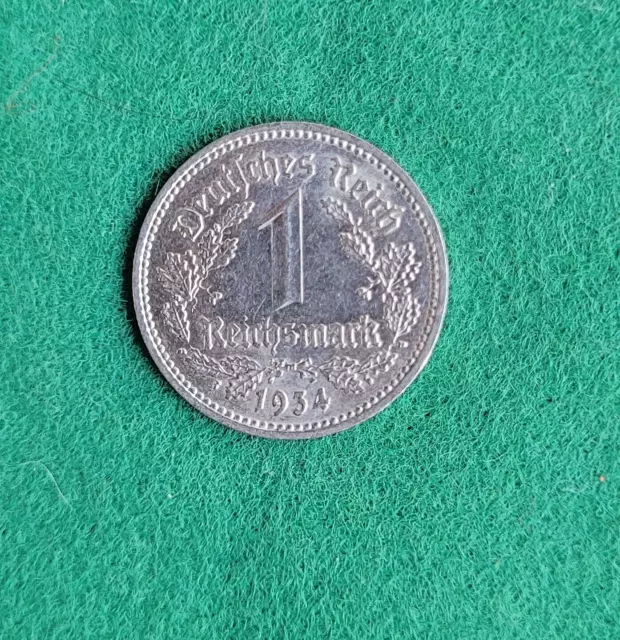 1 Reichsmark (A) 1934 Deutsches Reich