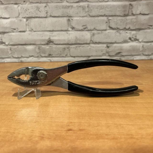 CRAFTSMAN 63/4” SLIP Joint Pliers 45378 WF USA Wire Cutter 14.50