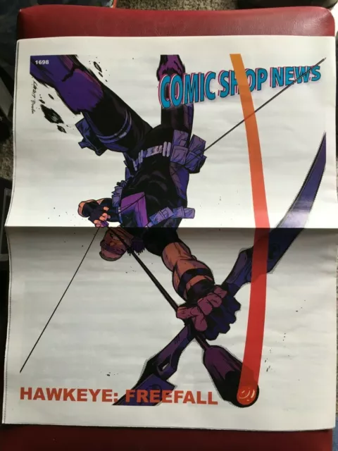 Comic Shop News #1698 (2020) Nm Hawkeye Freefall,  Promo