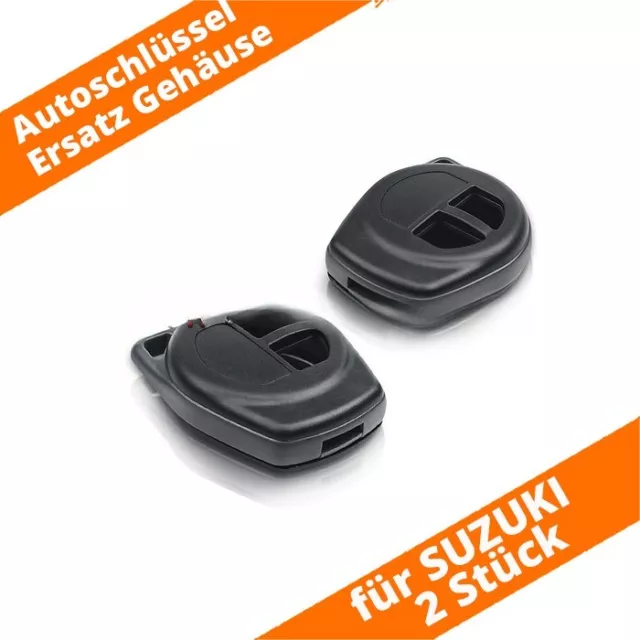 2 x Gehäuse Ersatzgehäuse Autoschlüssel  für SUZUKI Jimny Baleno Ignis Swift SX4