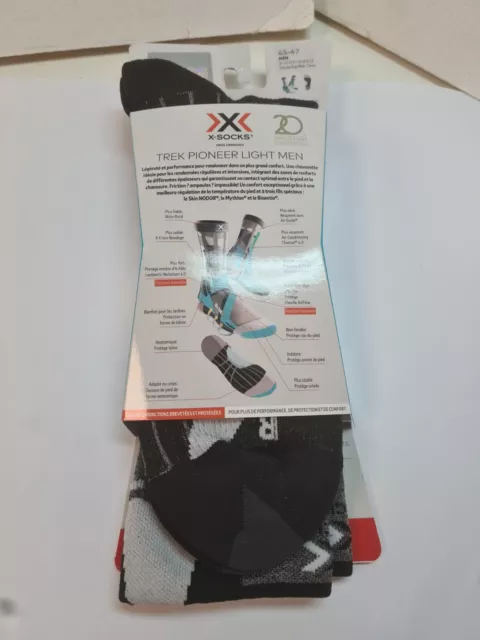 Socken X-SOCKS Trek Pioneer Leicht Men-Taille UE45/47