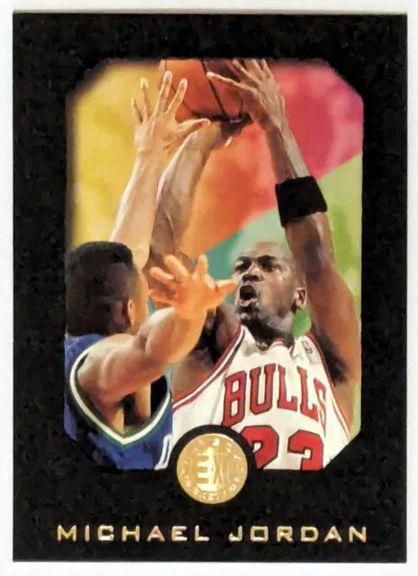 1995-96 Skybox E-XL Black - MICHAEL JORDAN - #10 - Chicago Bulls