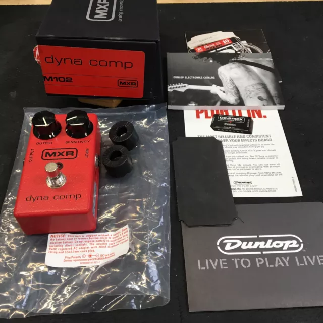 MXR CSP102SL Dyna Comp Script Compressor Guitar Pedal