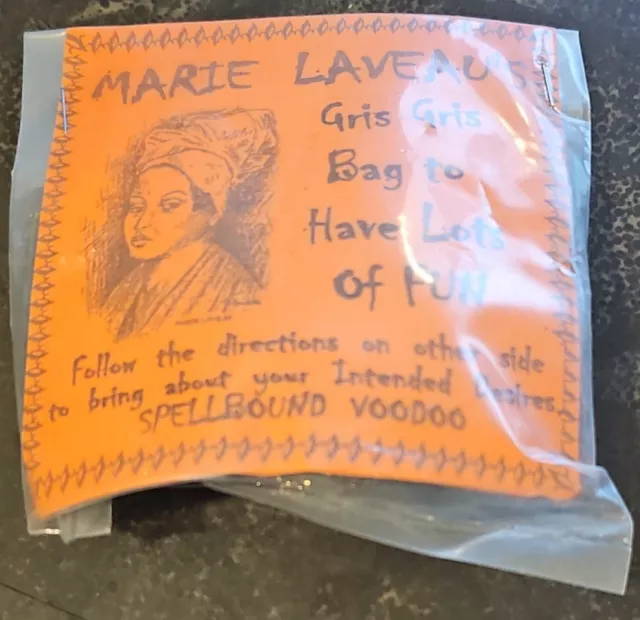 1990s Marie Laveaus House Of SPELLBOUND Voodoo Gris Bag to Have LOTS of FUN 🌟