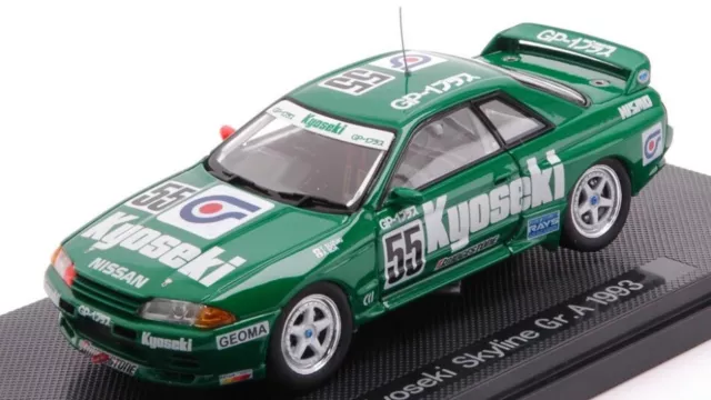 Model Car Scale 1:43 Ebbro Kyoseki Skyline Gr.a 1993 Racing vehicles