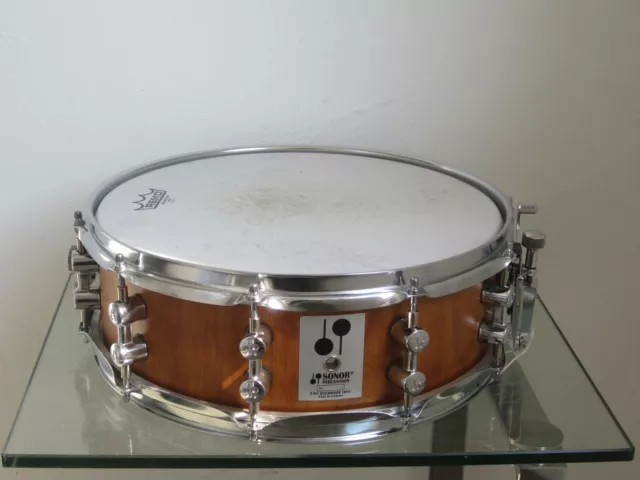 High End - Snare (Single Piece) 14"" x 5"" Sonor Phonic Boiler with Soundfile & Video