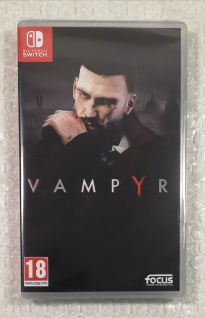 Vampyr Switch Fr New (Game In English/Fr/De/Es/It/Pt)