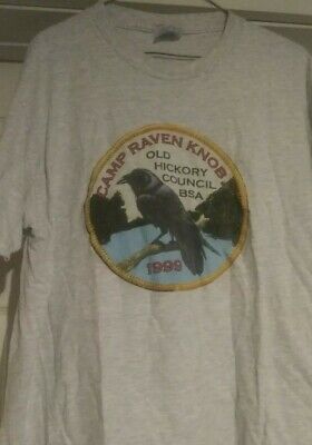 Boy Scouts - Camp Raven Knob - 1999 - Old Hickory Council - size large T-Shirt