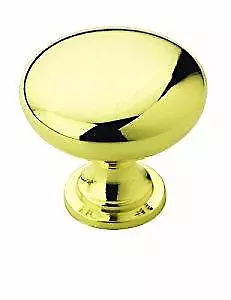 Amerock Cabinet Door Knob Pull BP53005-3 Polished Brass FAST SHIP! A21