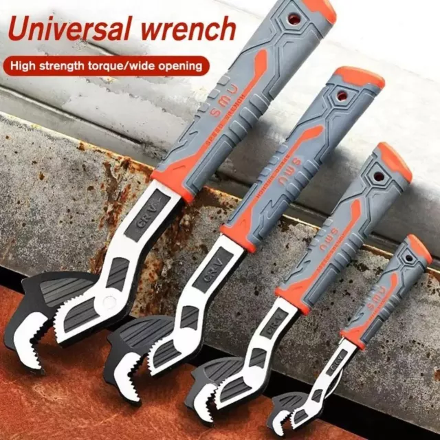 Universal Wrench Adjustable Spanner Multi-Function Wrench Pipe Hand Repair Tool