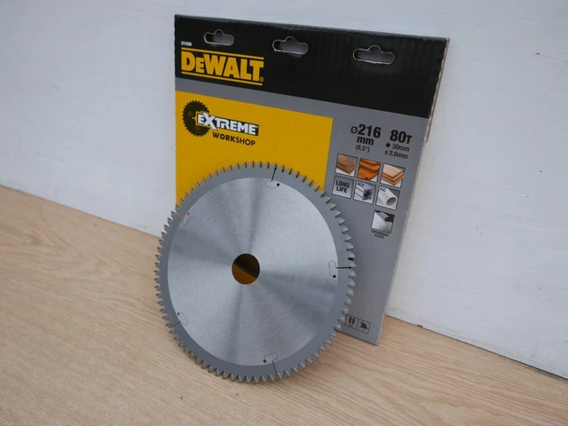 DEWALT DT4286-QZ 8.5-Inch 30mm Bore 80-Tooth Framing Circular Saw Blade