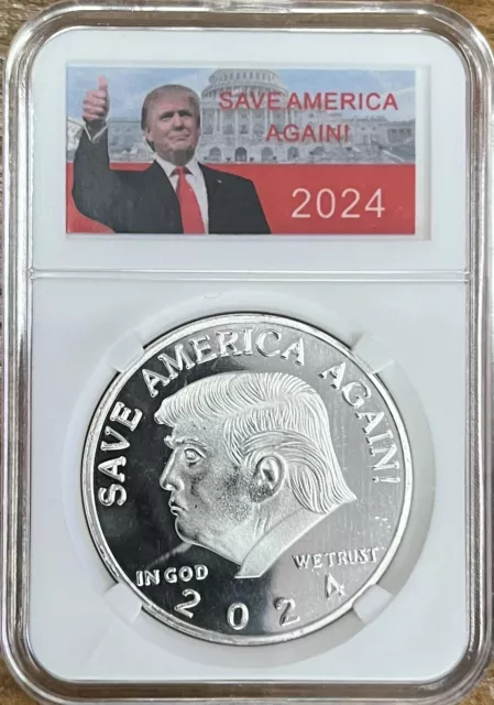 2024 US President Donald Trump EAGLE Commemorative Coin