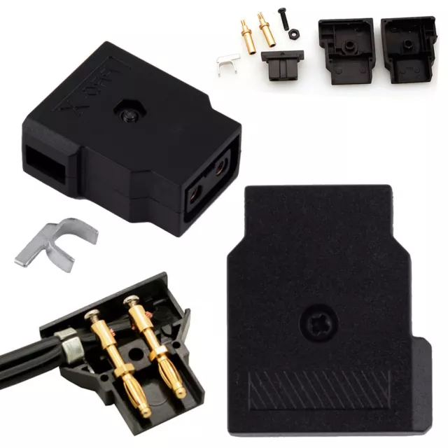 1~10pc D-Tap Plug DIY for DSLR Rig power cable V-mount Anton Battery Male Female