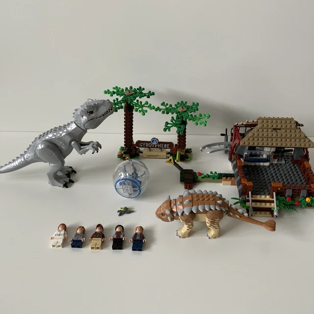 LEGO JURASSIC WORLD 75941 Indominus Rex vs. Ankylosaurus £70.00 ...