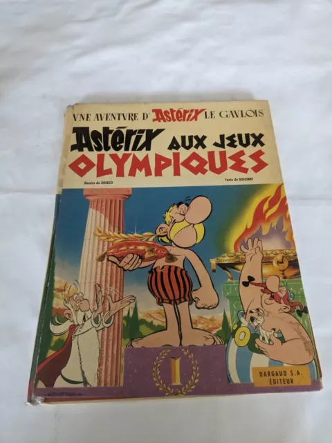 Asterix Aux Jeux Olympiques Couverture Scotché	Eo