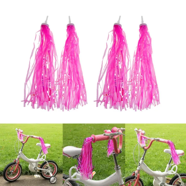 Vélo Streamers Tricycle Enfants Filles Guidon Grip Glands 2 Paires