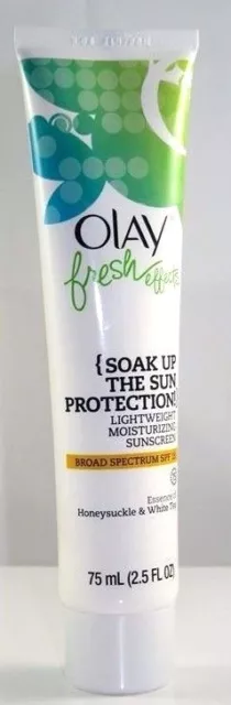 Olay Fresh Effects Soak Up The Sun Protection Sunscreen 75 ml *Twin pack*