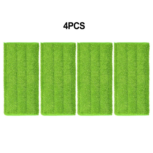 Paño de microfibra duradero reutilizable para almohadillas Swiffer húmedas 4*paño de microfibra 28,5*15 cm duradero