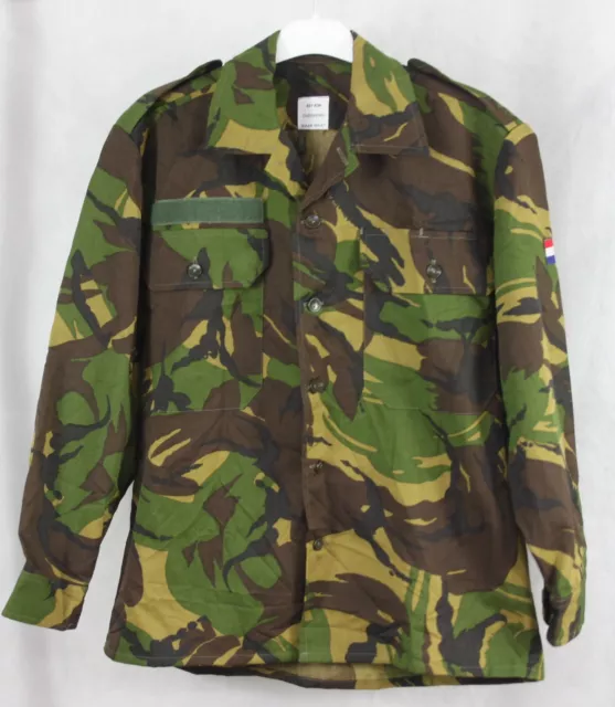 Genuine Surplus Dutch Army Lightweight Camo Shirt DPM Camouflage