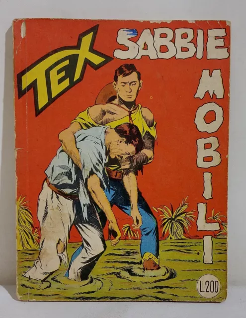 I111365 TEX Gigante n. 38 - Sabbie mobili - 200 Lire - Araldo 1963 SPILLATO