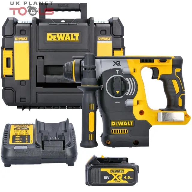 DeWalt DCH273 18V XR Cordless Brushless SDS Plus Rotary Hammer Drill With 1 x...